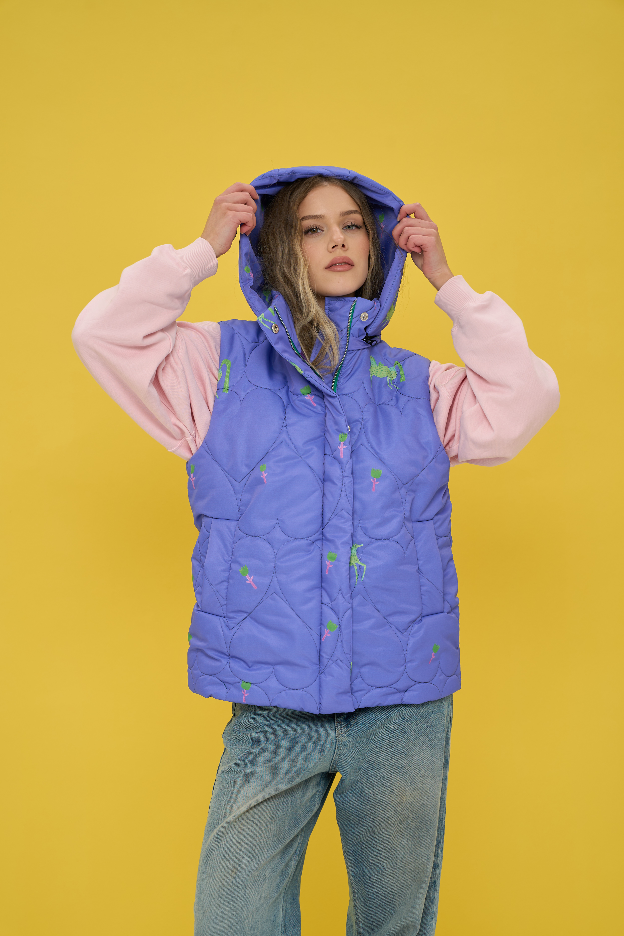 Картинка Жилет фіолетовий