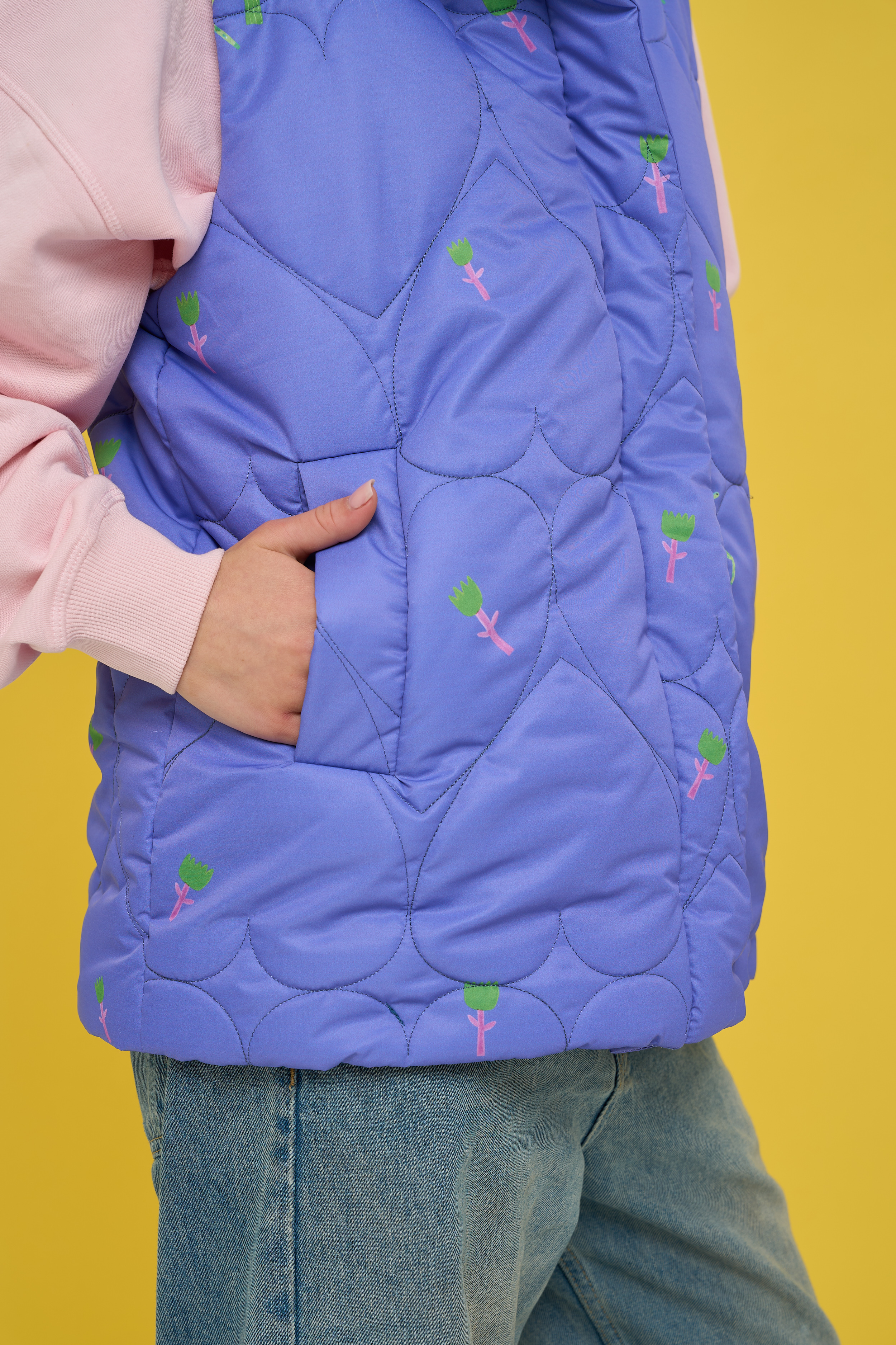 Картинка Жилет фіолетовий