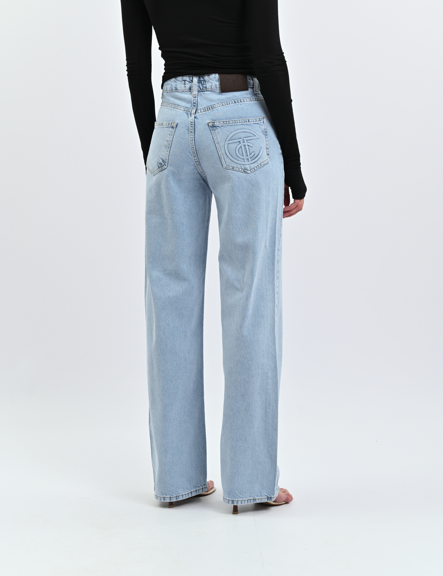 Картинка Джинси WIDE LEG блакитні