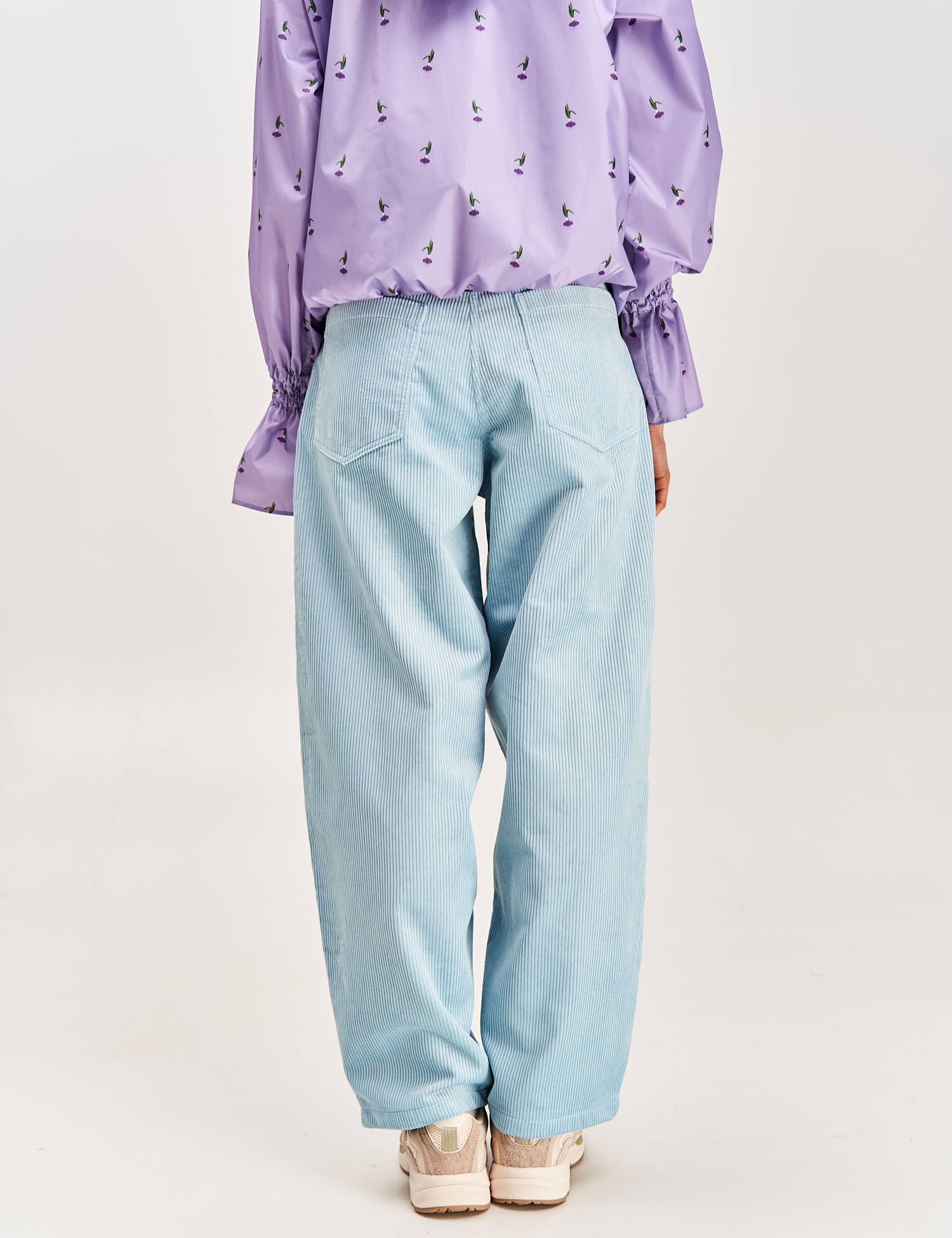 Картинка Джинси вельветові, м'ятні