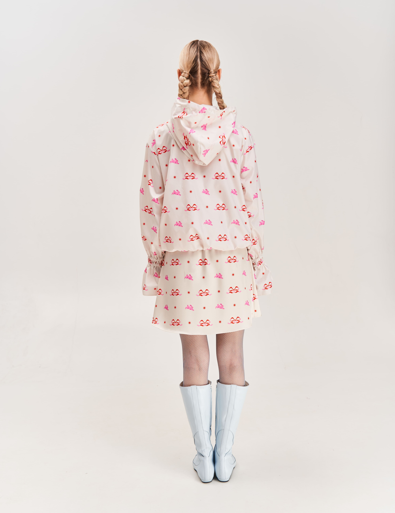 Картинка Анорак принтований "Зайчики"