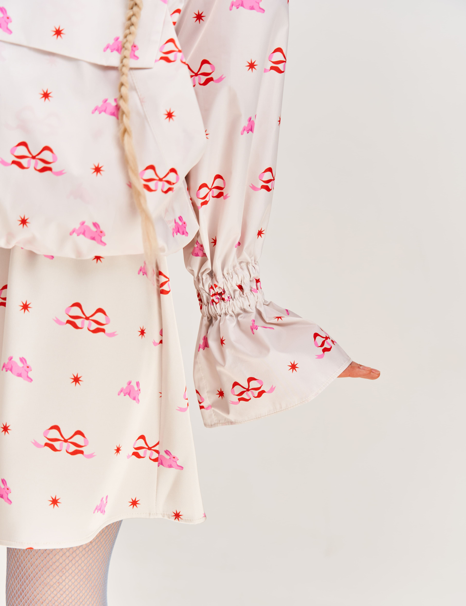 Картинка Анорак принтований "Зайчики"