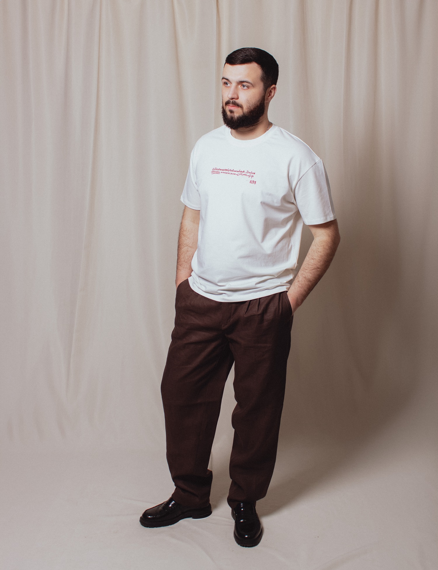 Картинка Штани темно-коричневі