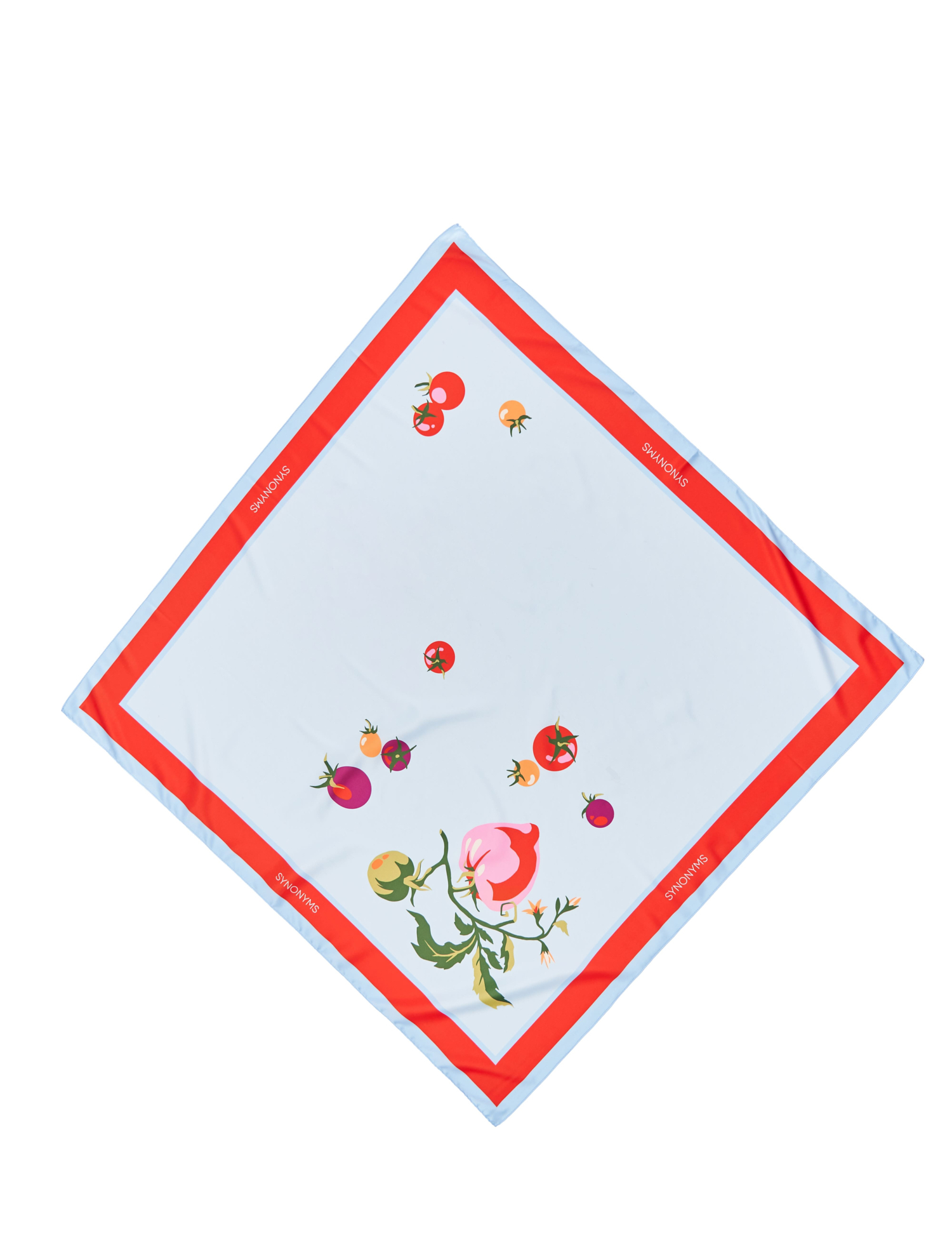 Картинка Хустка "Херсонські помідори" блакитна