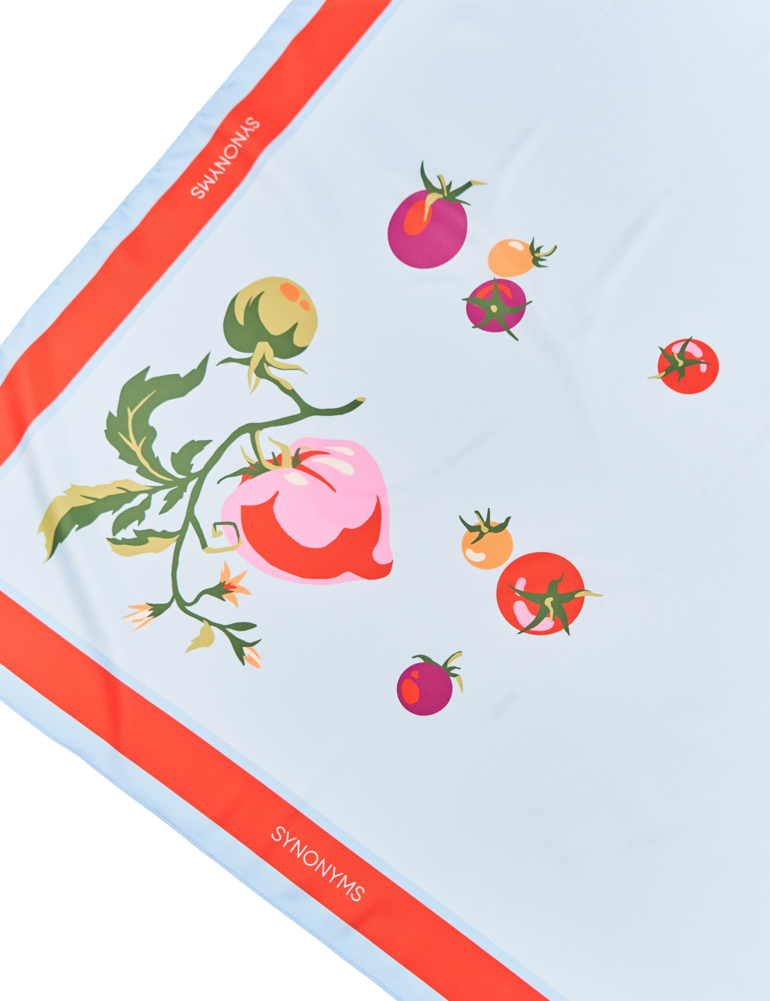 Картинка Хустка "Херсонські помідори" блакитна