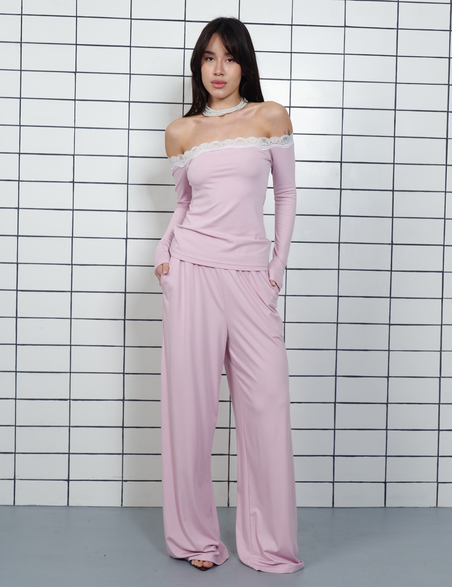 Картинка Брюки рожеві