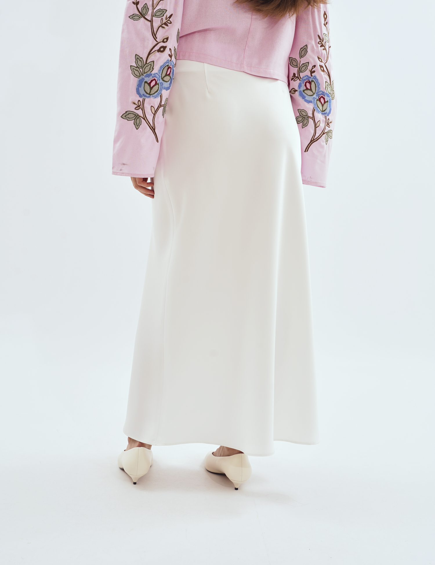 Картинка Спідниця «Slip Midi» біла