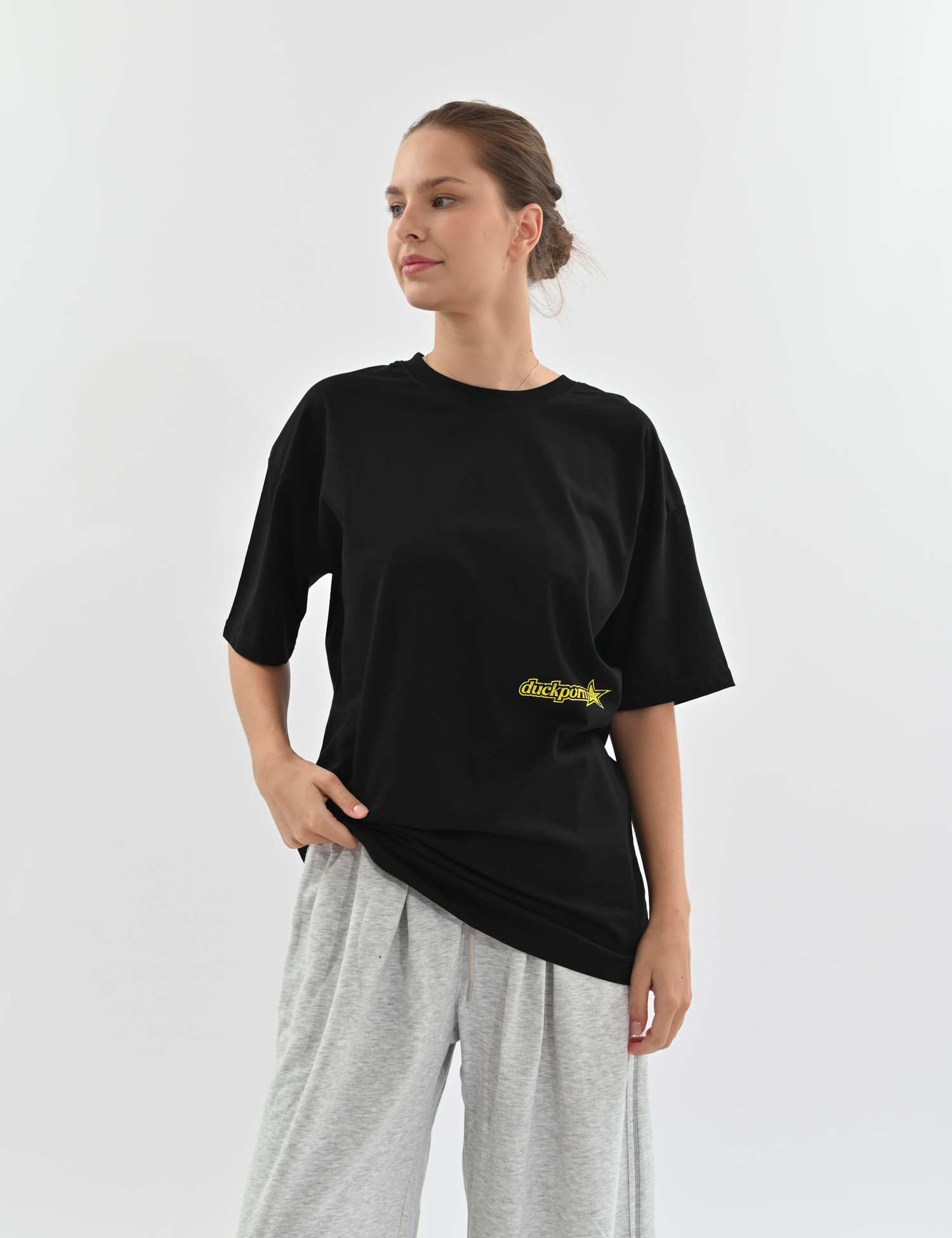 Картинка Футболка oversize з авторським принтом