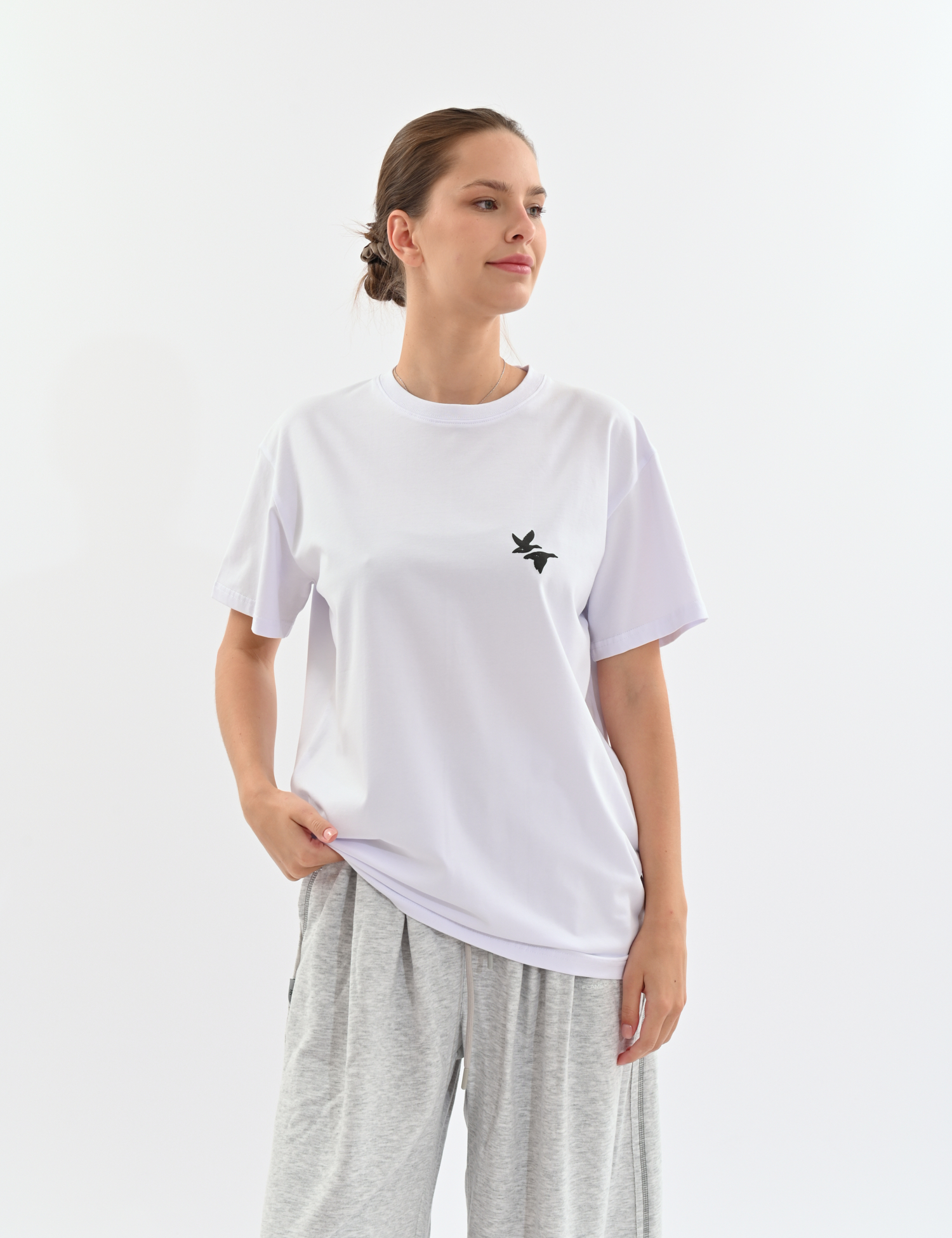 Картинка Футболка oversize з авторським принтом