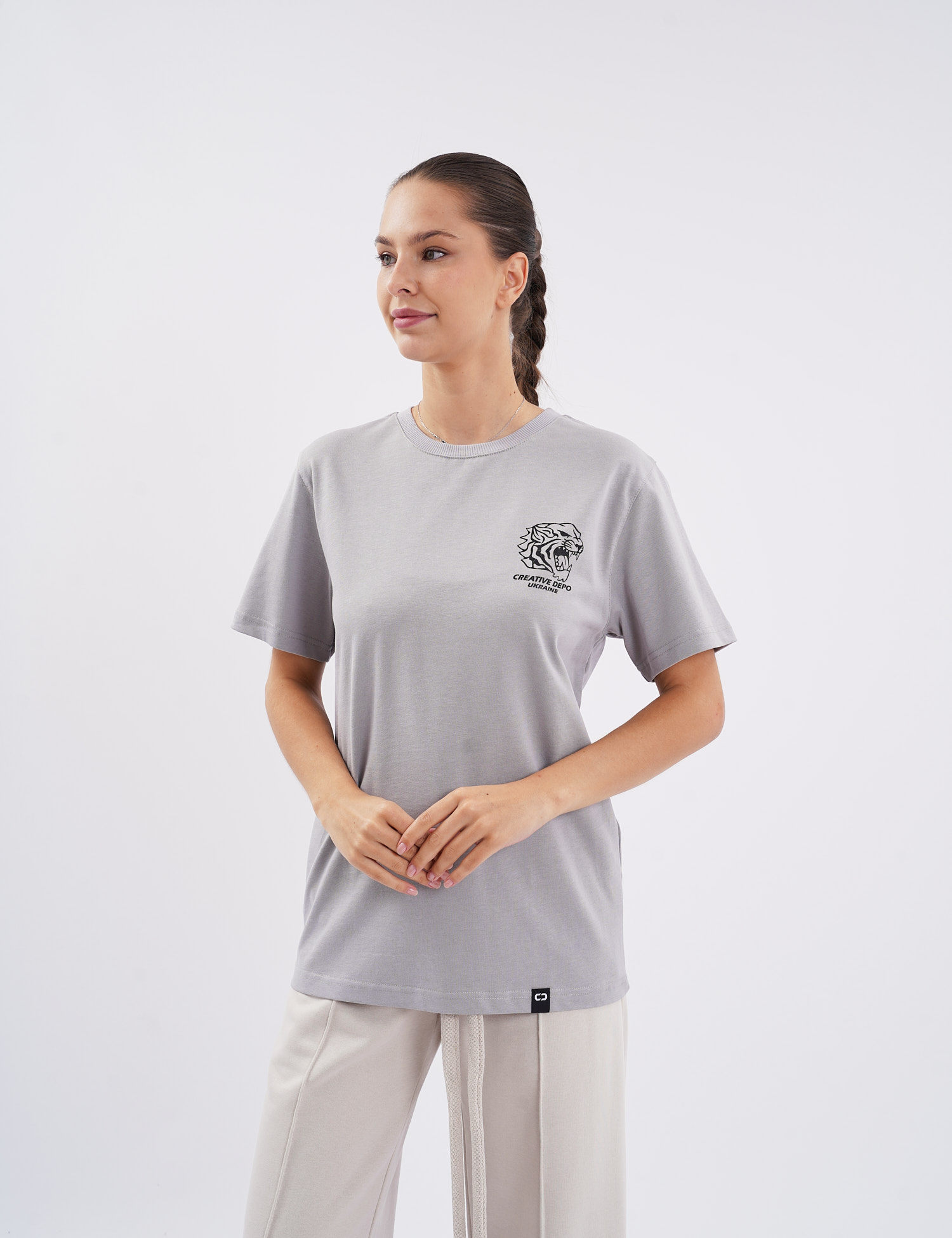 Картинка Футболка "Тигролови" сіра