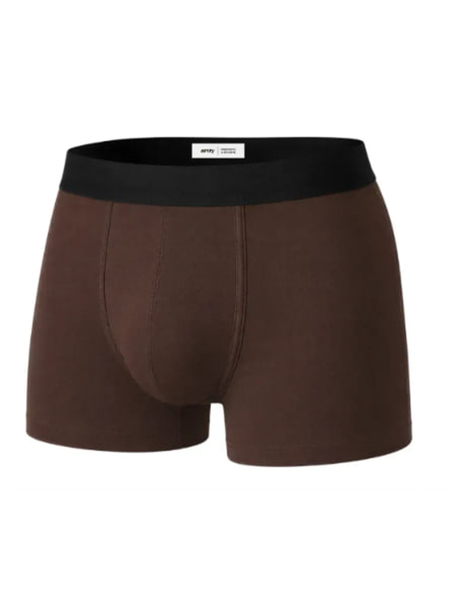 Картинка Чоловічі труси боксери класичні темно-коричневі