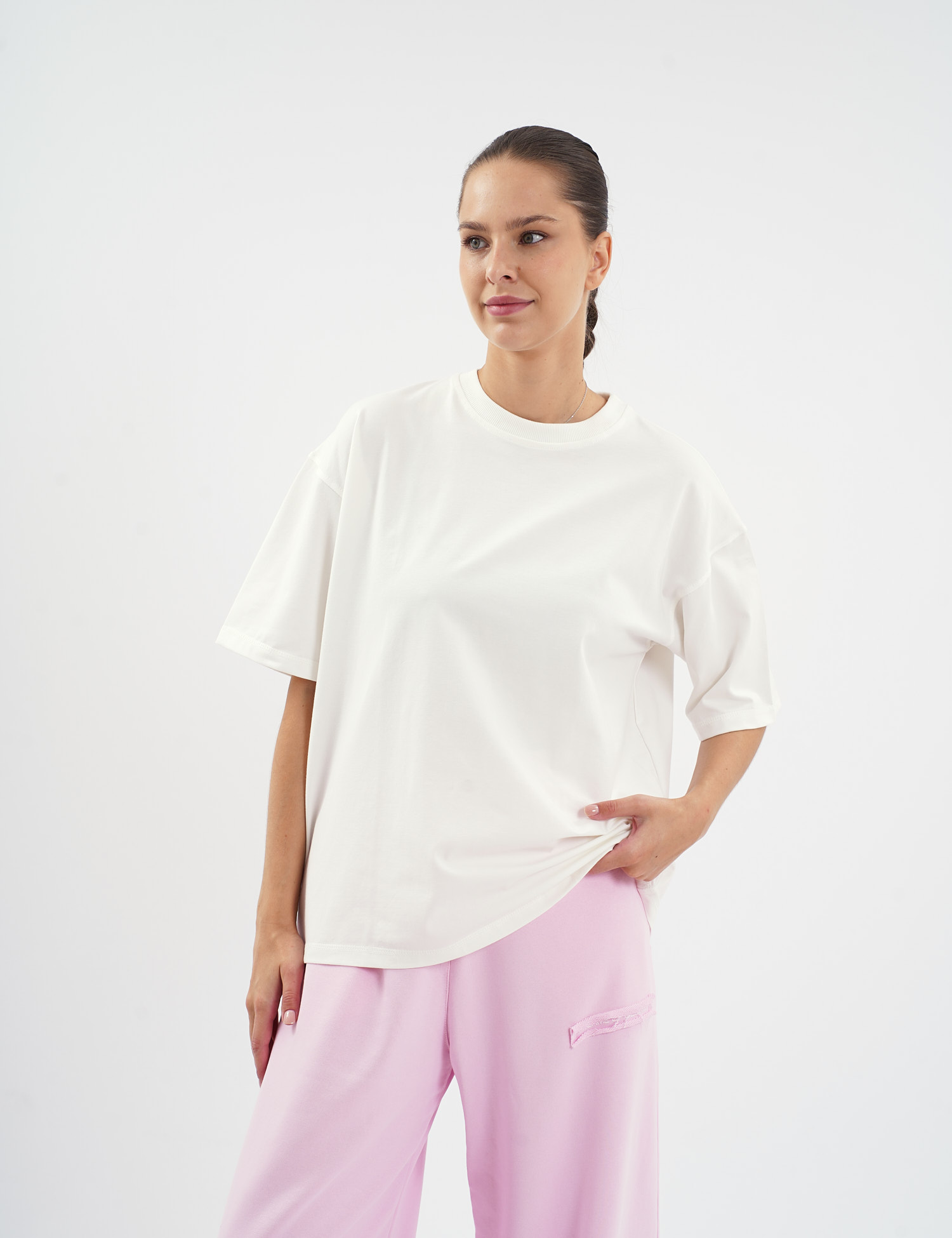 Картинка Футболка oversize з авторським принтом