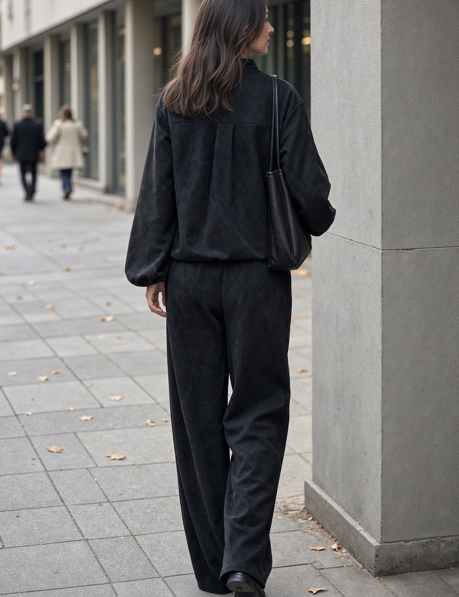 Картинка Брюки wide leg з еластичним поясом
