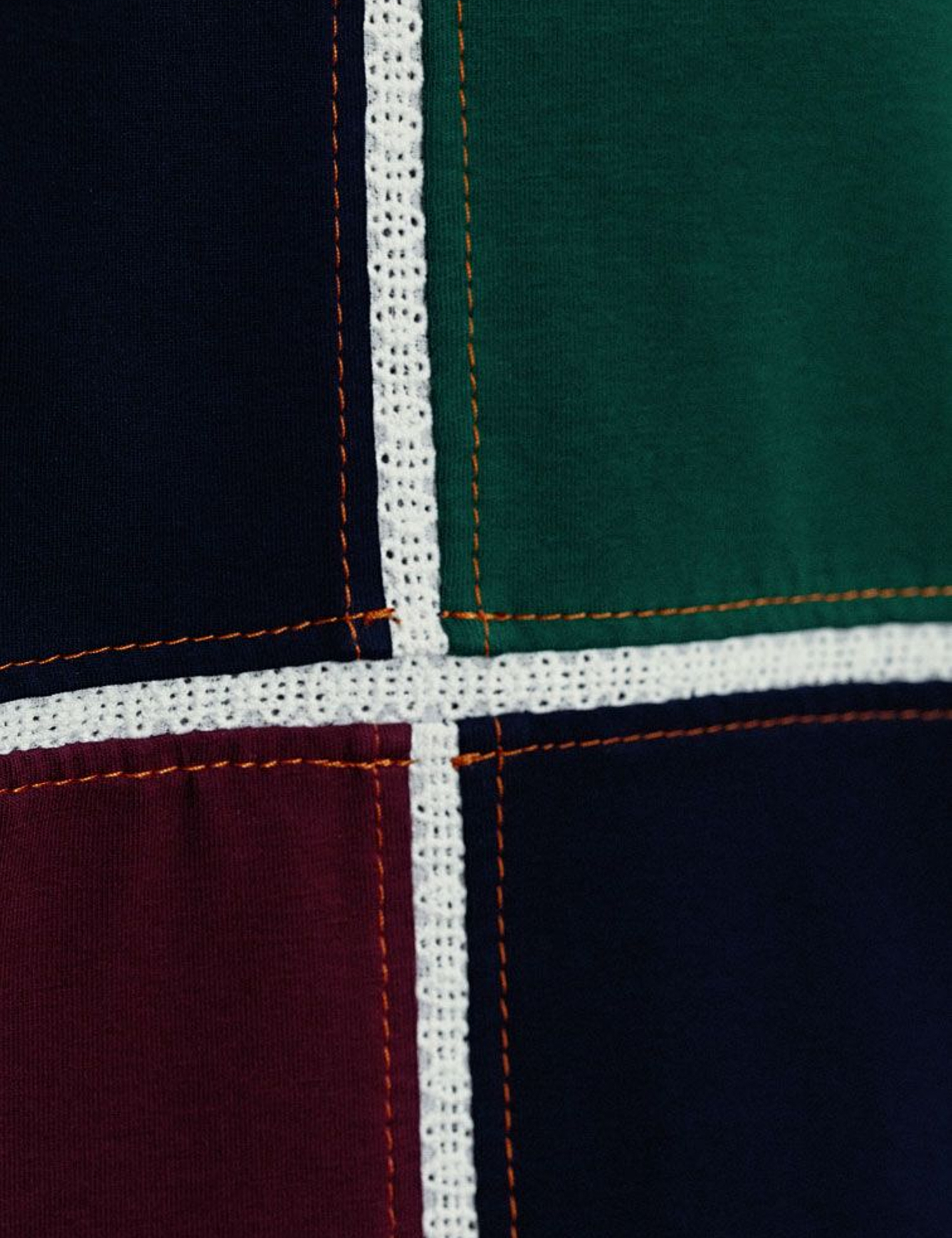 Картинка Футболка oversize в стилі color block