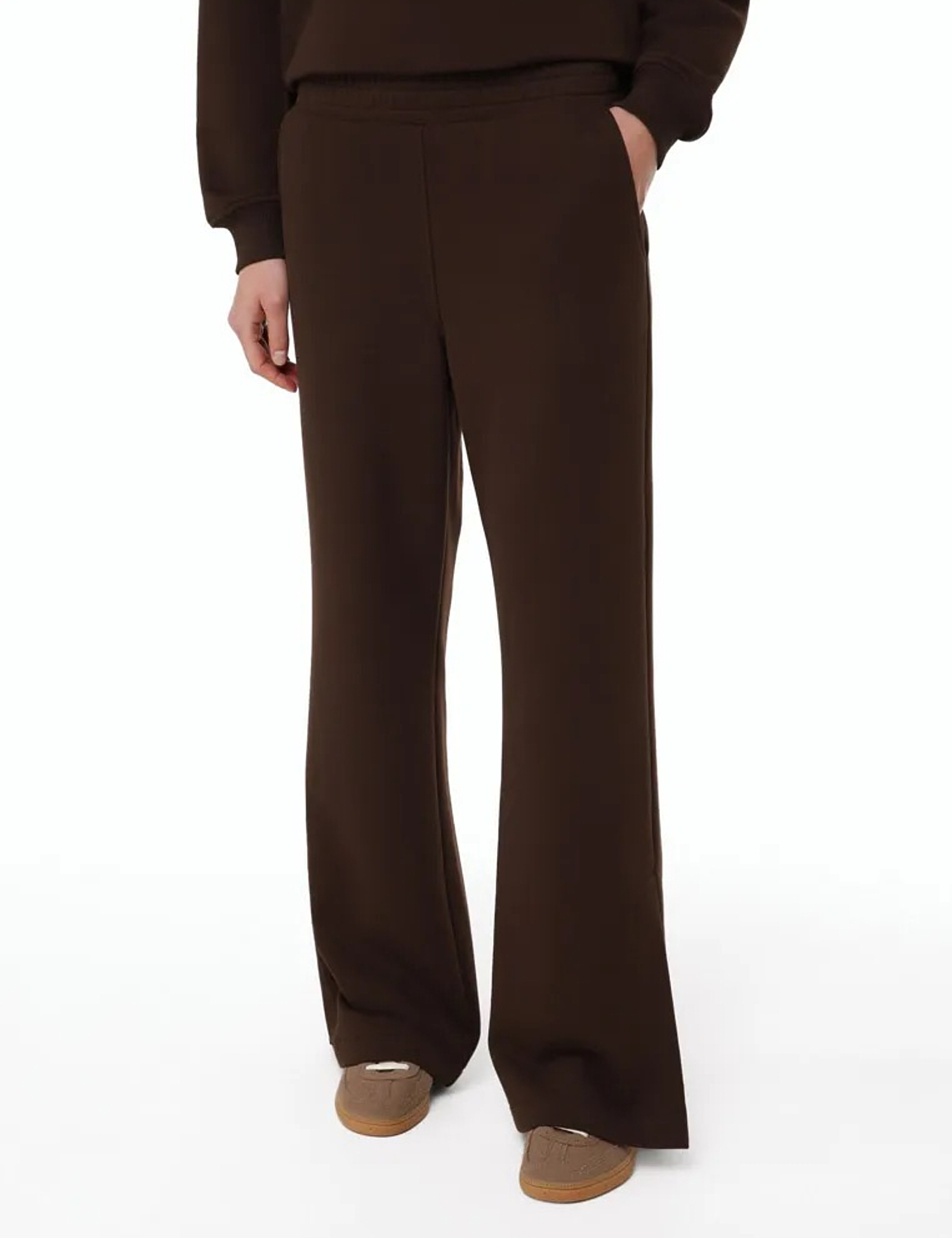 Картинка Трикотажні брюки wide leg