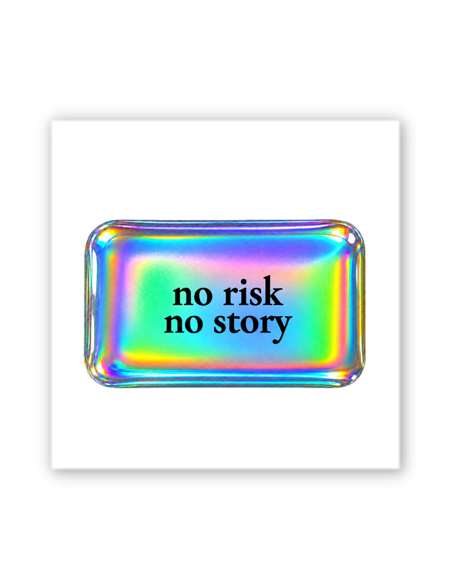 Картинка Наліпка No risk No story