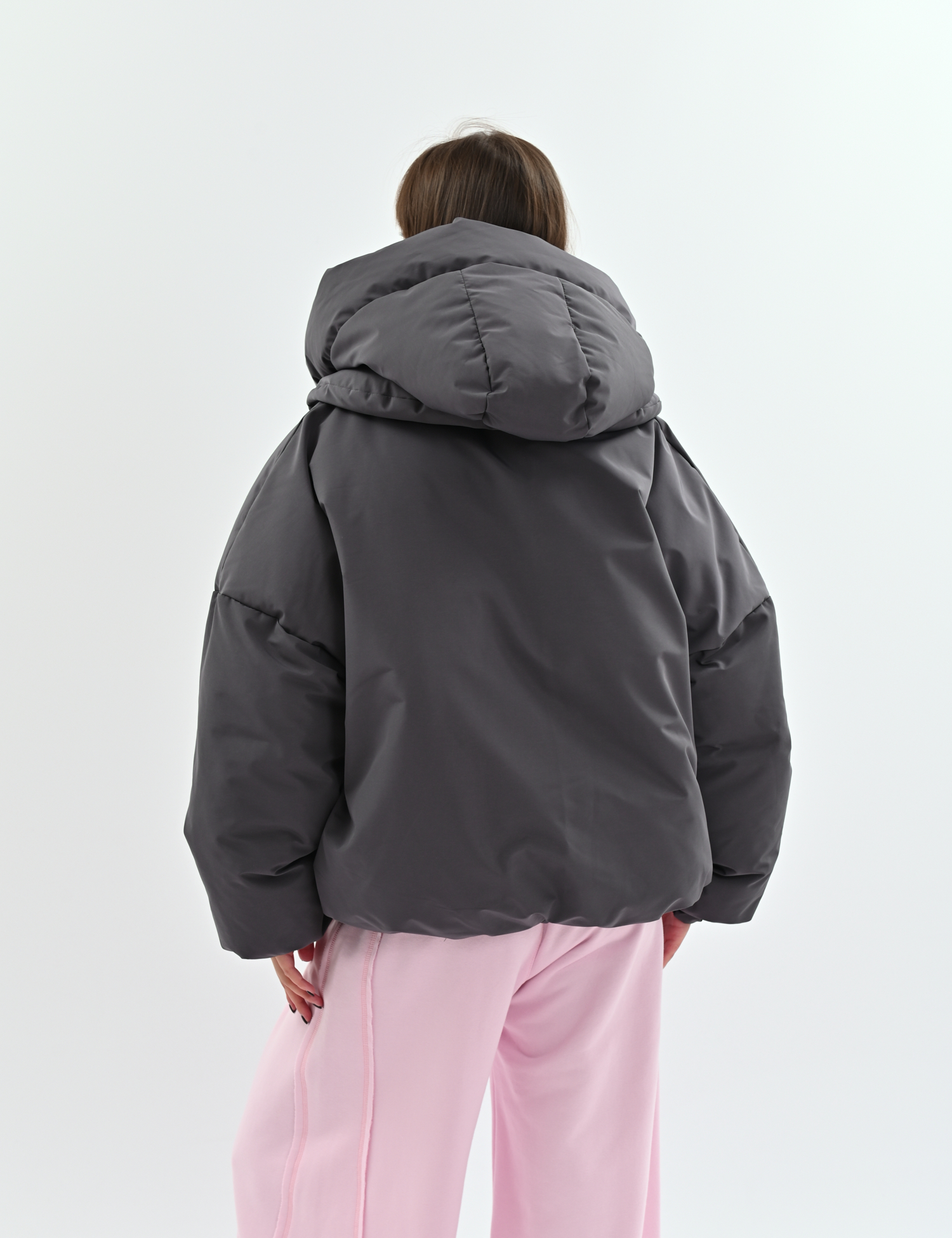 Картинка Пуховик Buff графіт, one size