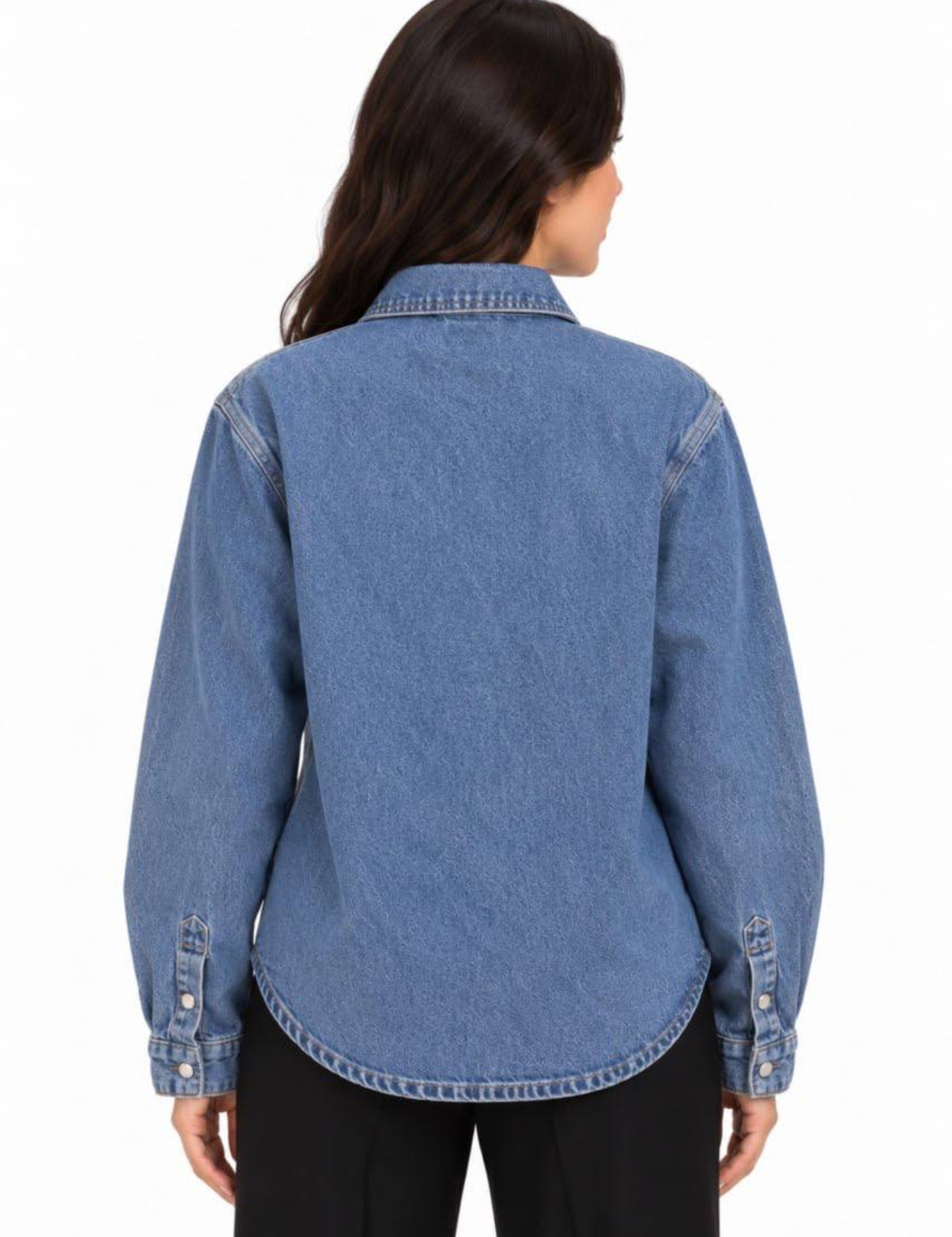 Картинка Джинсова сорочка oversize