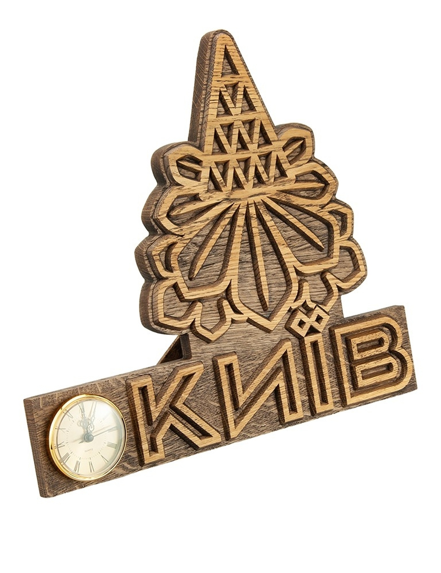 Картинка Настільний годинник Київ Каштан