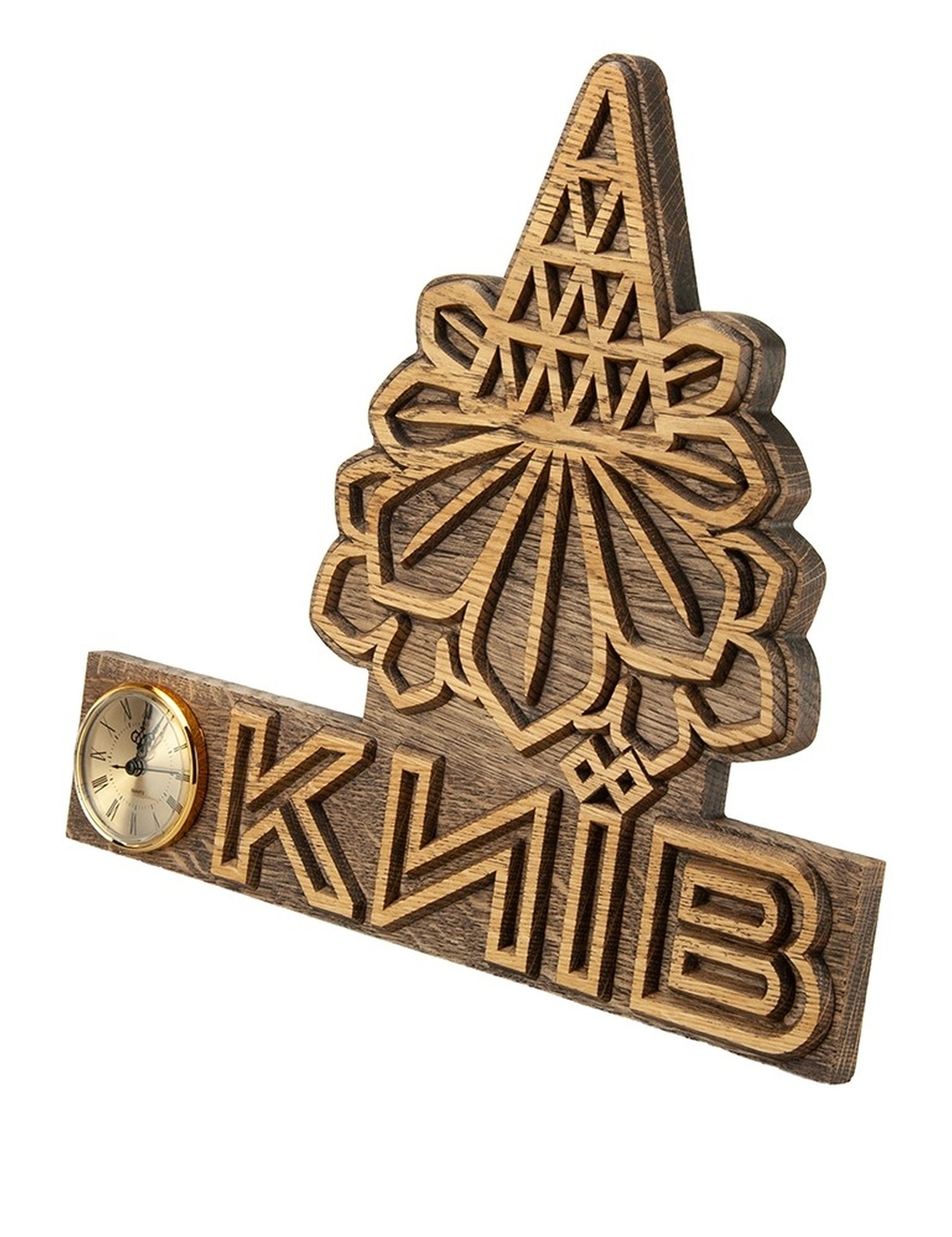 Картинка Настільний годинник Київ Каштан
