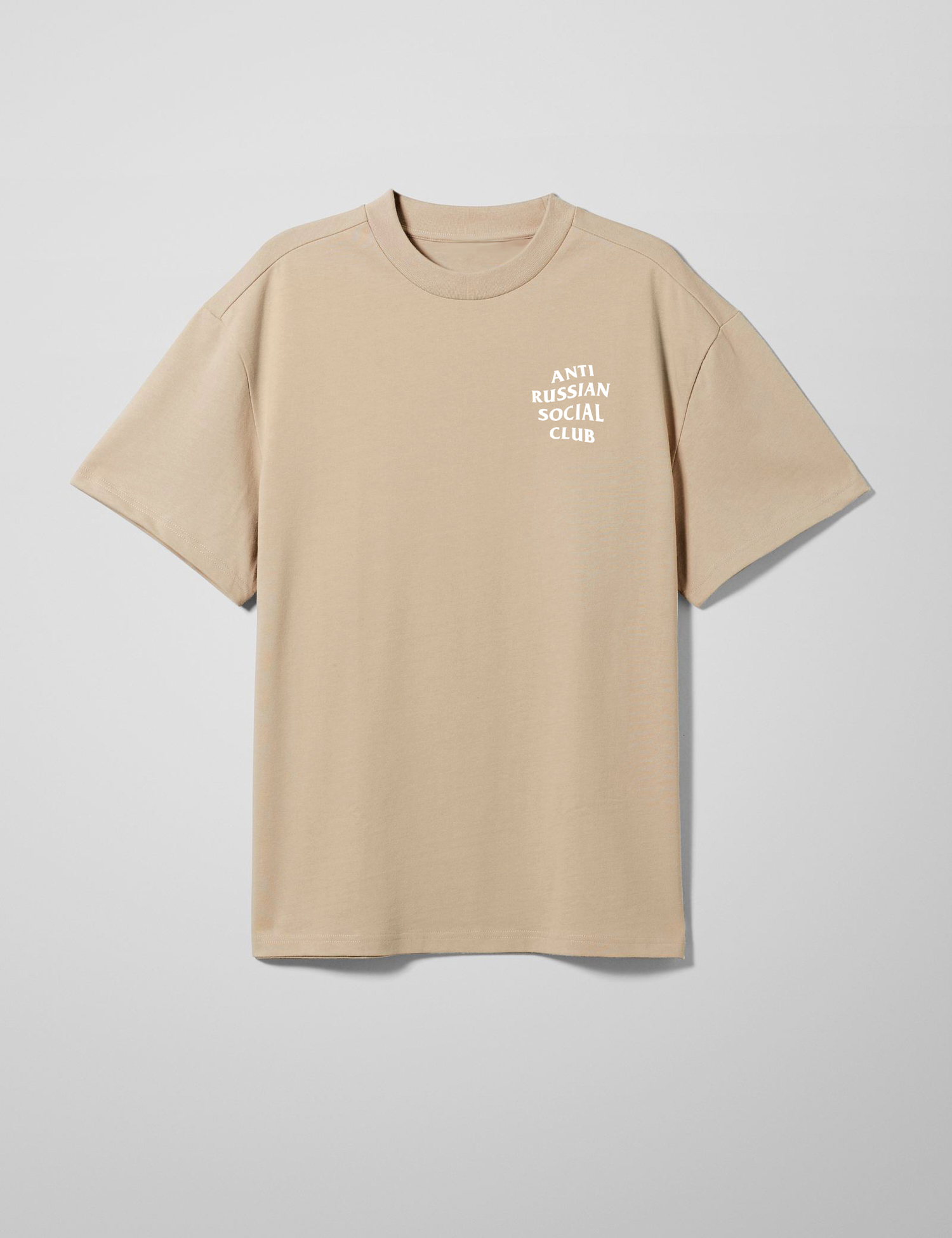 Картинка Футболка oversize бежева
