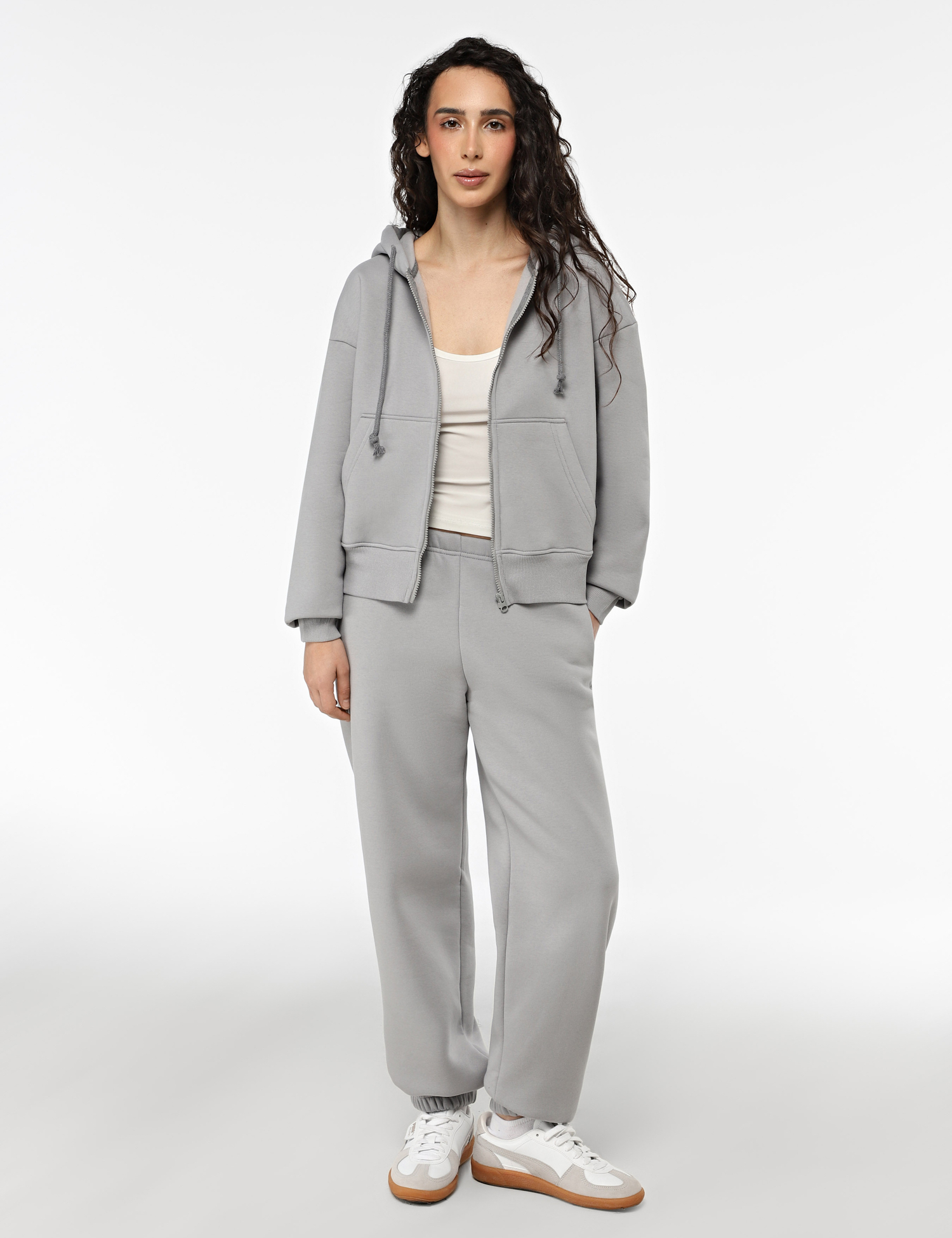 Картинка Худі світло-сіре 