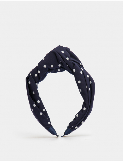 Картинка Чорний обруч в горошок