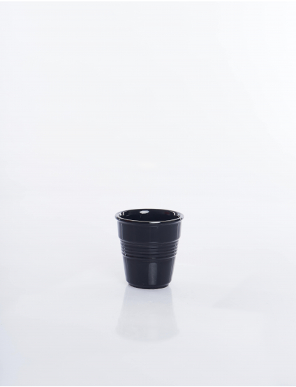 Картинка Склянка керамічна чорна, 80 мл