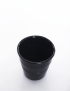 Картинка Склянка керамічна чорна, 80 мл