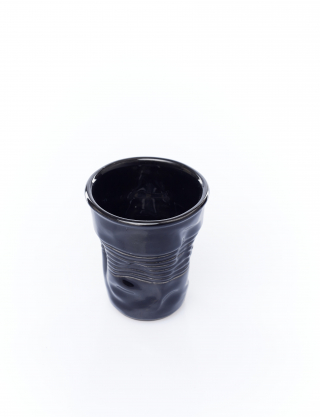 Картинка Склянка керамічна чорна, 150 мл