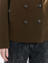 Image Жіноче темно-зелене укорочене пальто