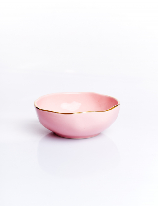 Картинка Рожева керамічна тарілка