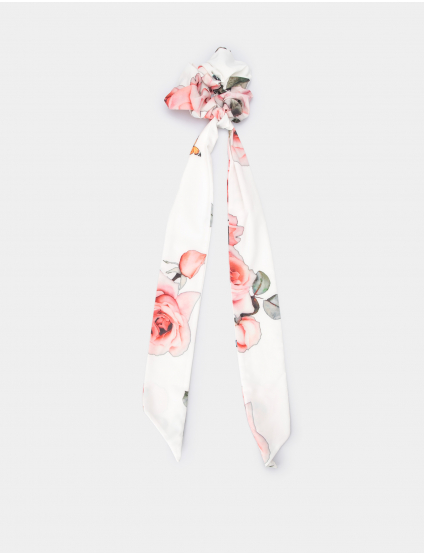 Картинка Білий обруч з принтом