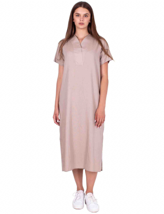 Картинка Сукня Voyager dress міді бежева