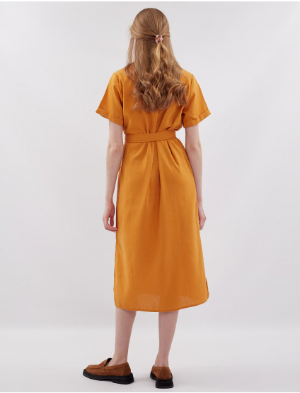 Картинка Сукня Voyager dress міді жовта