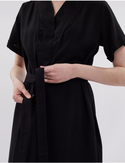 Картинка Сукня Voyager dress міді чорна