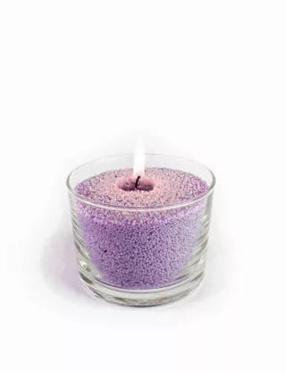 Картинка Віск для насипної свічки фіолетовий, 200 г
