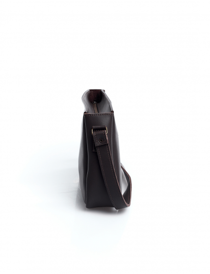 Картинка Сумка коричнева шкіряна