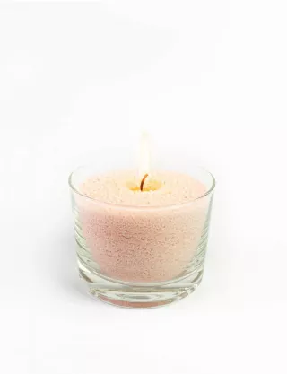 Image Бежева насипна свічка
