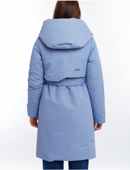 Картинка Блакитний пуховик