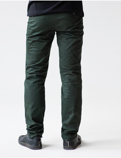 Картинка Темно-зелені брюки
