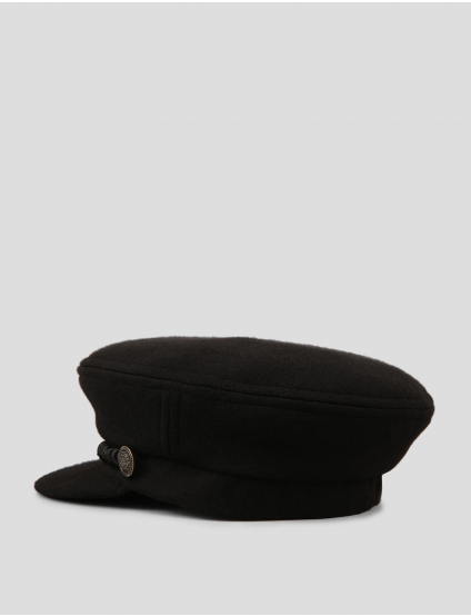 Картинка Жіночий чорний кашкет