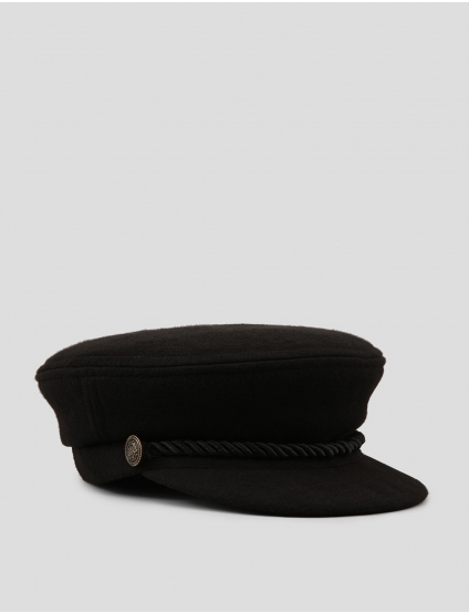 Картинка Жіночий чорний кашкет