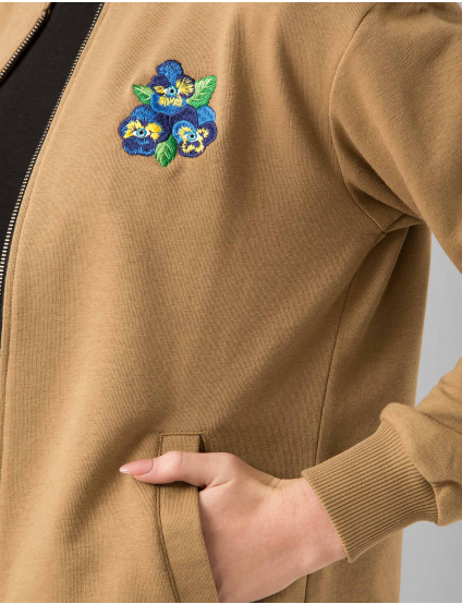 Image Жіночий бежевий бомбер