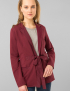 Картинка Жіночий бордовий жакет