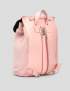 Картинка Жіночий рожевий шкіряний рюкзак