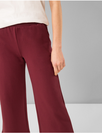 Картинка Жіночі бордові кюлоти