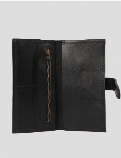 Image Чорний шкіряний гаманець