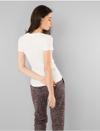 Картинка Футболка біла з принтом 