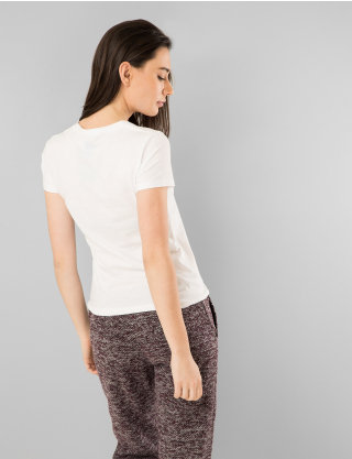 Картинка Футболка біла з принтом